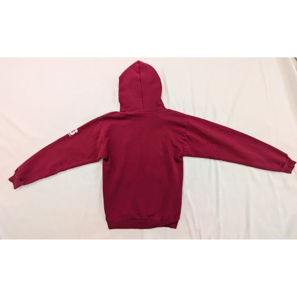 Stanford University Alumni Sweatshirt Hoodie Red Nerd Nation Small S